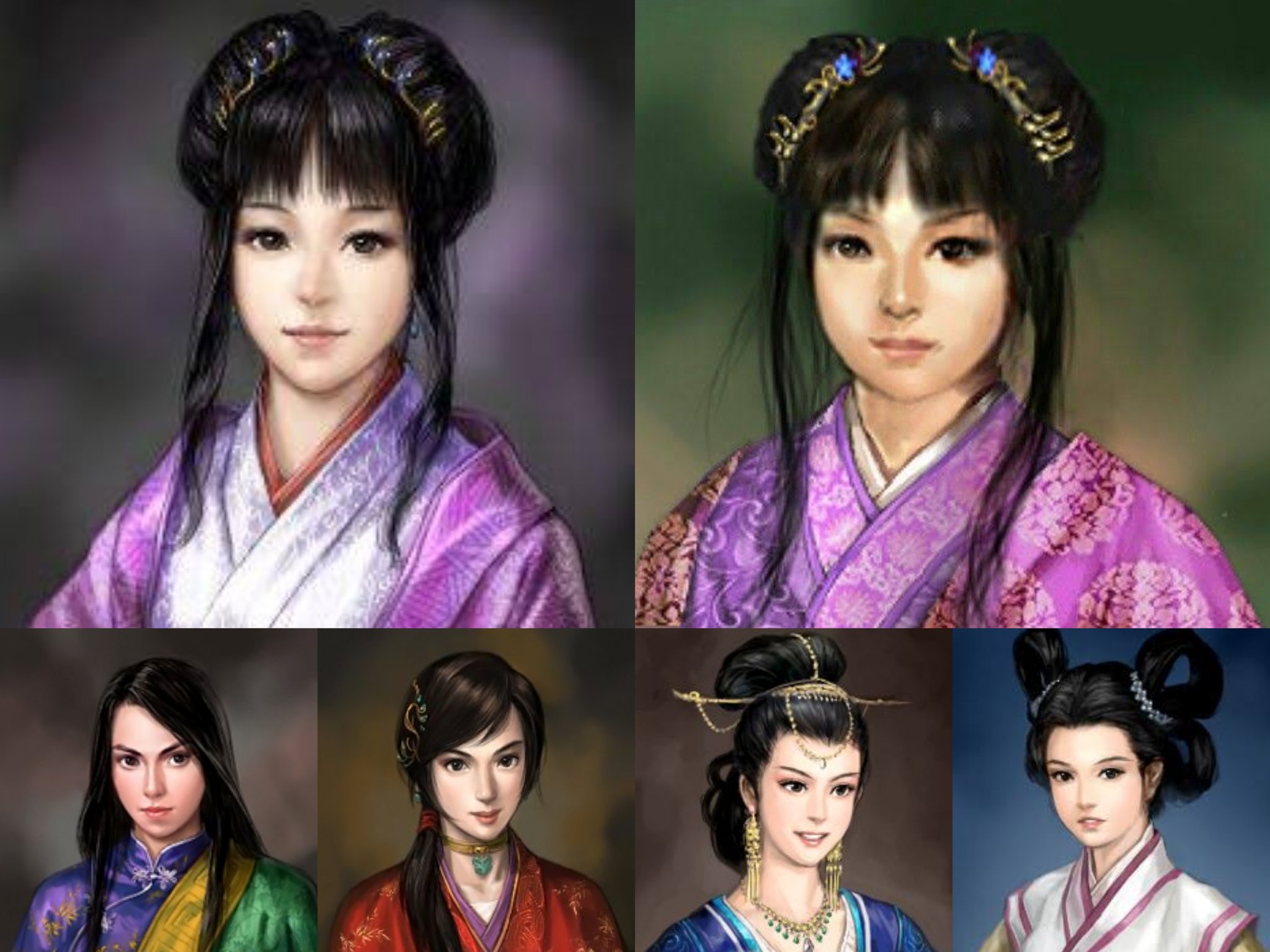 Mdsr Youtubeで三國志13の女性武将達の過去グラ 一覧的なもの見たけど星彩 ぎんぺーちゃん 夏侯姫ちゃん 13pkで復活した董白ちゃんらの11の顔グラ ないのおかしいよね Cs版限定の追加武将だったから 11の顔グラも好きだったので14でも顔グラ