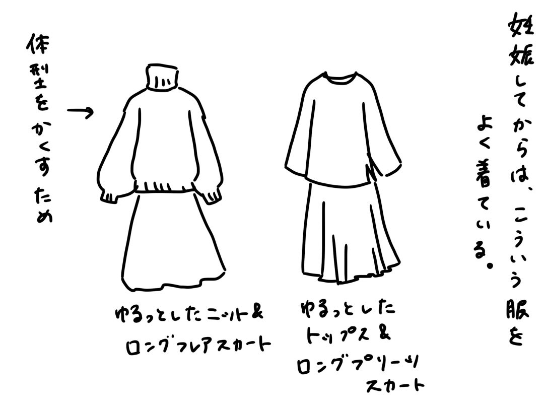 妊娠による体型の変化は「仕方ないこと」ですが、本人はちょっと気にしてたりもするんです。夫の何気ない一言で元気になれた話です。 