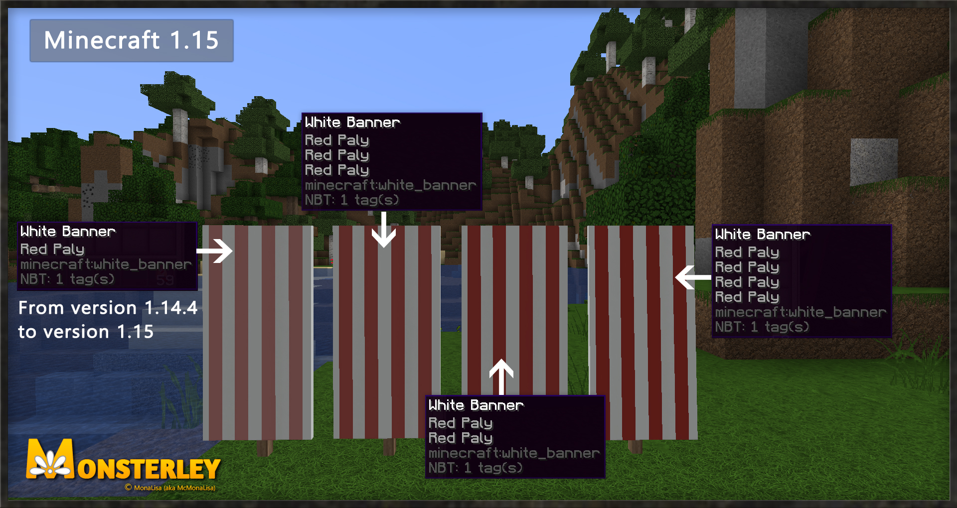 Monalisa The Banners Were Changed By Mojang Minecraft Version 1 15 Requires More Color For Bold Colors Screenshot Of Monsterley Hd Universal T Co Ksg6abha9u Monalisa The Banners Were Changed By Mojang Minecraft Version 1 15 Requires More Color For Bold Colors Screenshot Of Monsterley Hd Universal T Co Ksg6abha9u