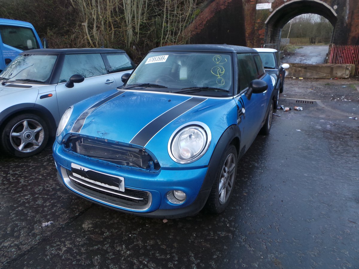 mintechspares's tweet photo. Check this out! 2011 MINI COOPER PIMLICO in for breaking. Call us on 0161 761 1615 if you need require any parts! #mini #pimlico #blue #breaking #miniparts #minibreakers #MSUK https://t.co/8MsPbLGLjv