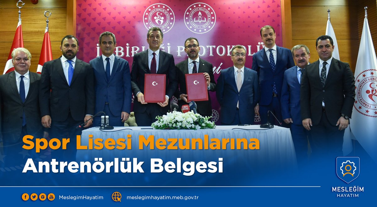 tcmeb_mtegm's tweet photo. #MesleğimHayatım | HABERLER 📰

Resmi Gazetede yayımlanan "Antrenör Eğitimi Yönetmeliği"yle, Spor lisesi mezunlarına yardımcı antrenörlük hakkı tanındı 

👉 https://t.co/DTm1cDF8Mh https://t.co/PXZ7CQffGR