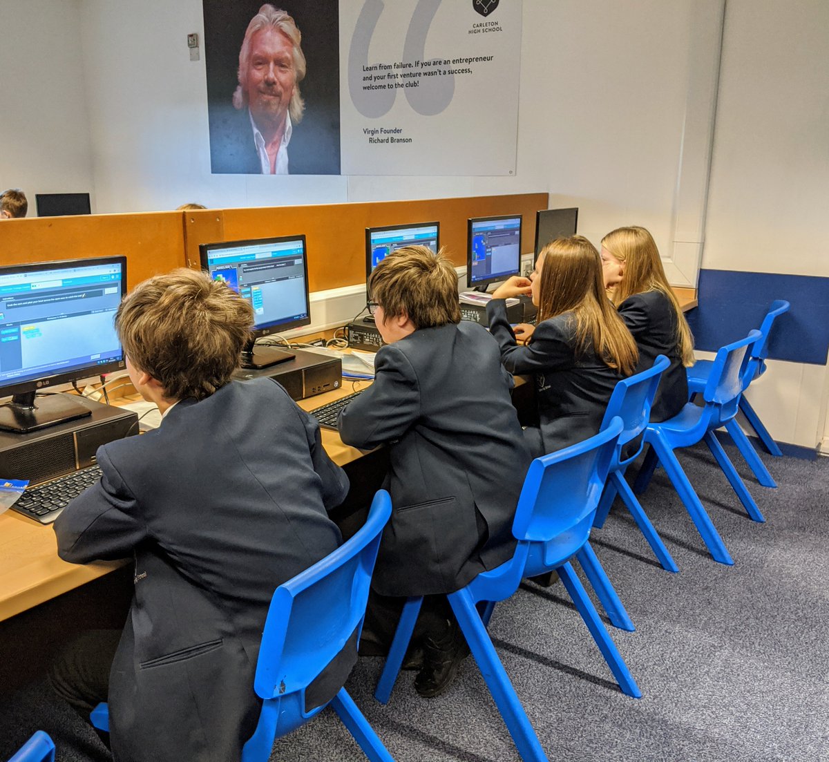 PATCarletonHigh's tweet image. Today our students have taken part in the worlds largest lesson, with over 10 million students across the globe! They are researching the power of coding & how problems are solved using computers. #HourofCode #HourofCode2019 #computing #incredible #worldslargestlesson