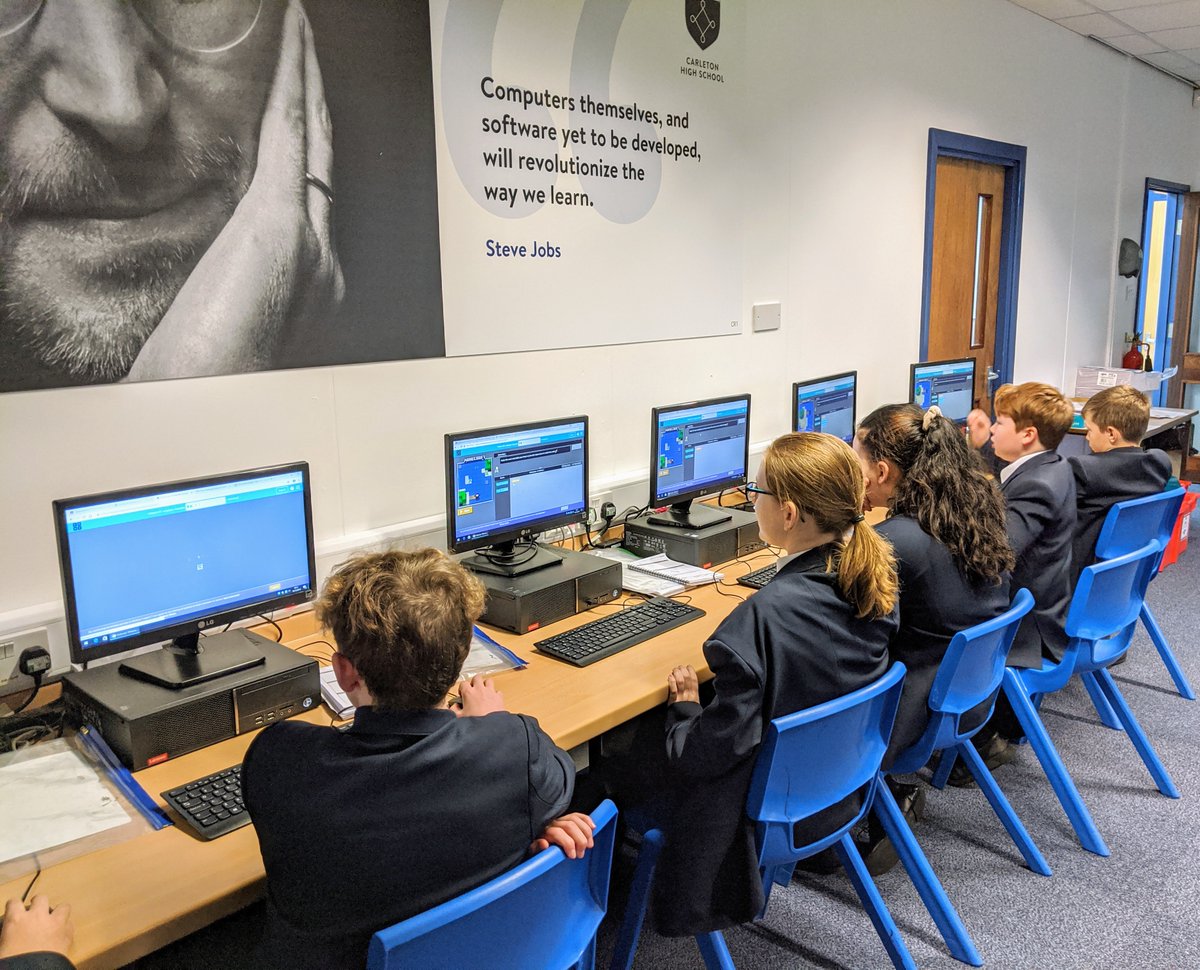 PATCarletonHigh's tweet image. Today our students have taken part in the worlds largest lesson, with over 10 million students across the globe! They are researching the power of coding & how problems are solved using computers. #HourofCode #HourofCode2019 #computing #incredible #worldslargestlesson