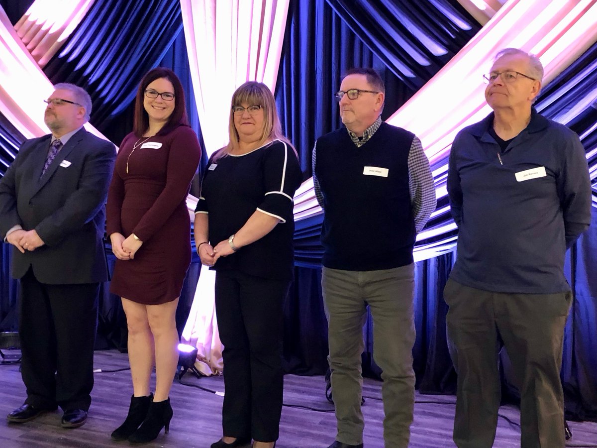 2020 CKAR Board members! L to R- Pres. Michael Gibbons, Pres. Elect Laura Tourangeau, &amp; Directors Carrie Patrick, Peter Allaer, &amp; Jim Kovacs. Absent: VP Amber Pinsonneault, Past President Steve Carroll, Director Crystal Robinson, Director Brandy Robertson.