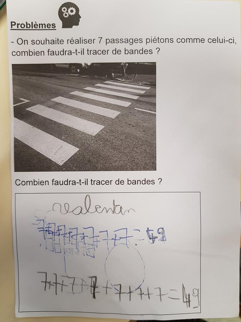 La réponse de Valentin: