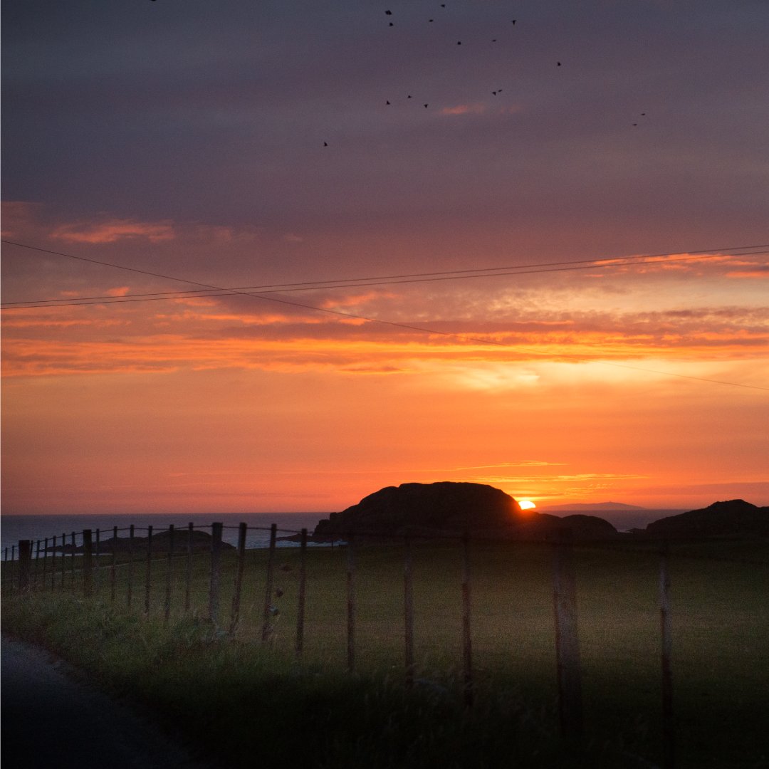 All though the winter nights are cold and long, we’re lucky to experience some spectacular sunrises and sunsets here on #Iona. Wishing you all a Happy New Year and best wishes for 2020. ✨