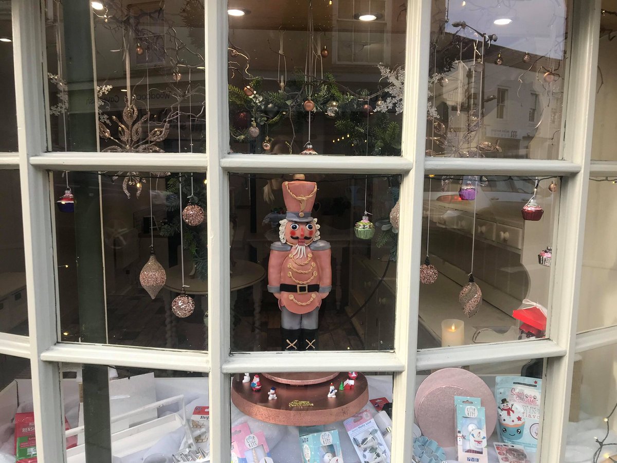 TheCakeTinShop's tweet photo. @RTRPGlasgow @Channel4 @KirstieMAllsopp @Benthecakeman Victoria opened a @thecaketinshop this month in Wiltshire - and the Nutcracker made a reappearance x https://t.co/7tYTR63EvA