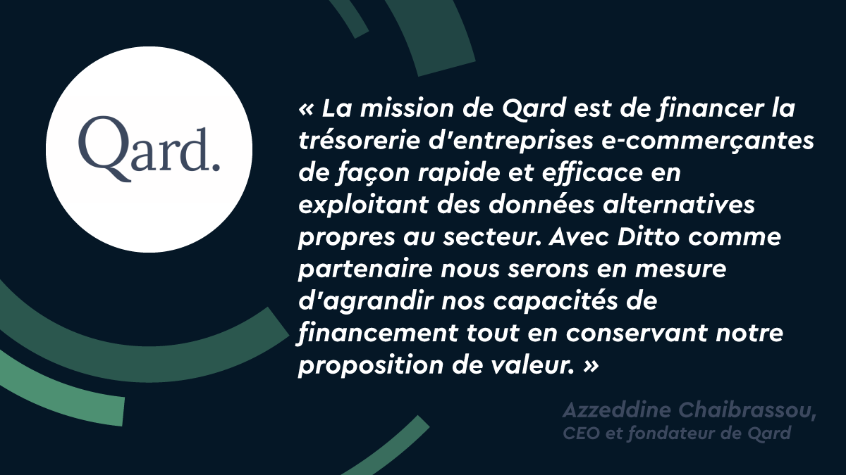 DittoServices's tweet photo. L'ambition de Qard. ? Agrandir leurs capacités de financement TPE/PME tout en conservant leur proposition de valeur ! Un partenariat prometteur avec Ditto Services ! Merci @AzzeddineChaibrassou 

Qard. : https://t.co/m3jx3gY07i 
Ditto crédit : https://t.co/v9bRlhtm1A https://t.co/8S6p29ppeM
