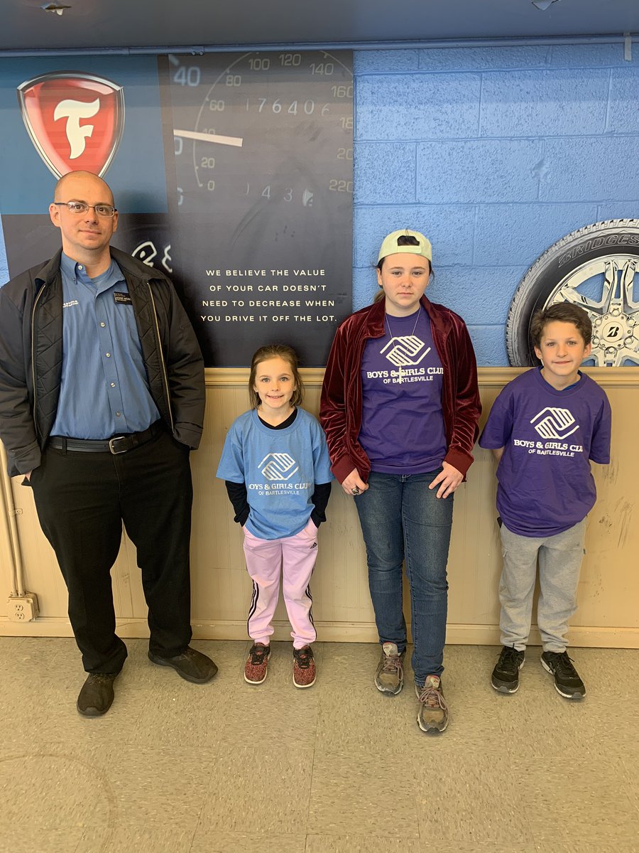bgcbville's tweet photo. Thank you to @FirestoneAuto for helping us meet our transportation needs! #GreatFuturesStartHere @BGCA_Clubs https://t.co/rYuPfCysl3