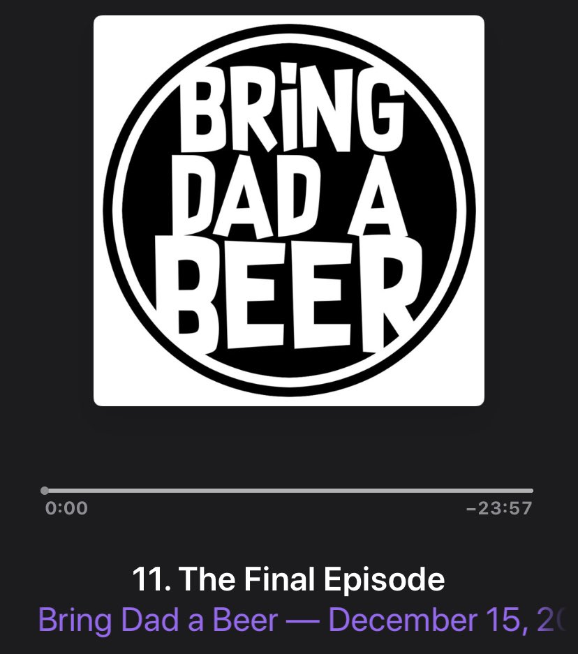 bringdadabeer's tweet photo. All good things must come to an end. 

Thank you all for listening. 🍻 https://t.co/cAaBLvVVcF