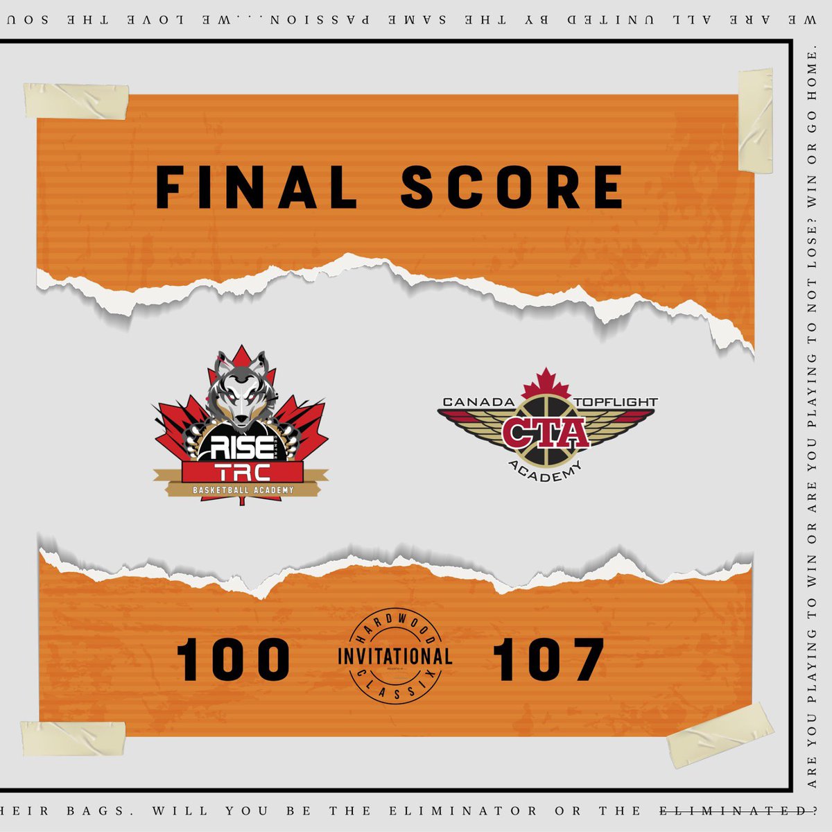 HardwoodClassix's tweet photo. Championship Day | Men’s Division | Semi-Final No.1 Recap - Pt.3 | Sunday, December 8th

𝕿𝕽𝕮 𝕬𝖈𝖆𝖉𝖊𝖒𝖞 vs 𝕮𝖆𝖓𝖆𝖉𝖆 𝕿𝖔𝖕𝖋𝖑𝖎𝖌𝖍𝖙 𝕬𝖈𝖆𝖉𝖊𝖒𝖞 https://t.co/IasWHvQthZ