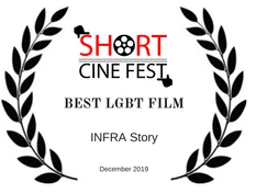 MaryjoAssofilms's tweet photo. WINNER pour INFRA Story dans la catégorie BEST LGBT FILM @shortcinefest  SHORT CINE FEST à Chandigarh en INDE. Yes happiness 🤩😁 Ho, ho, ho👏 Director @fabriceBriseux script @MaryjoAssofilms production @assofilms  Thank you very much https://t.co/JhUagln6ft