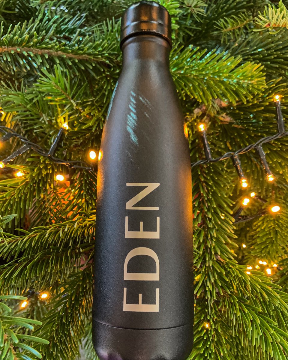 - MATTE BLACK BOTTLES NOW ON SALE! - We have officially launched our new Matte Black Bottles ready for the holidays. Available from reception for only £14.99! - RRP £24.99 - SAVE £10! Perfect addition in someone's Christmas Stocking! #EdenFitness #WeAreEden #Ealing #London