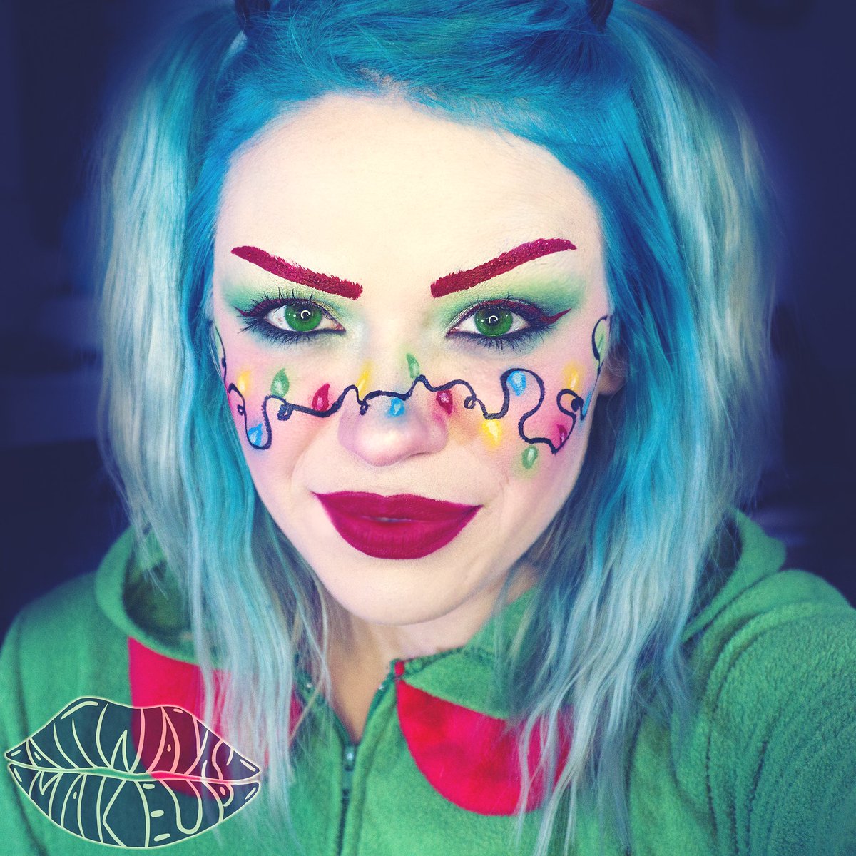 AllWays on Twitter: "Christmas Elf 🎄 We created this Christmas Elf makeup live on my Twitch channel!Be to follow my channel! https://t.co/VpUDeCm5m0 #christmas #christmasmakeup #christmaselfmakeup #elf #elfmakeup #makeup