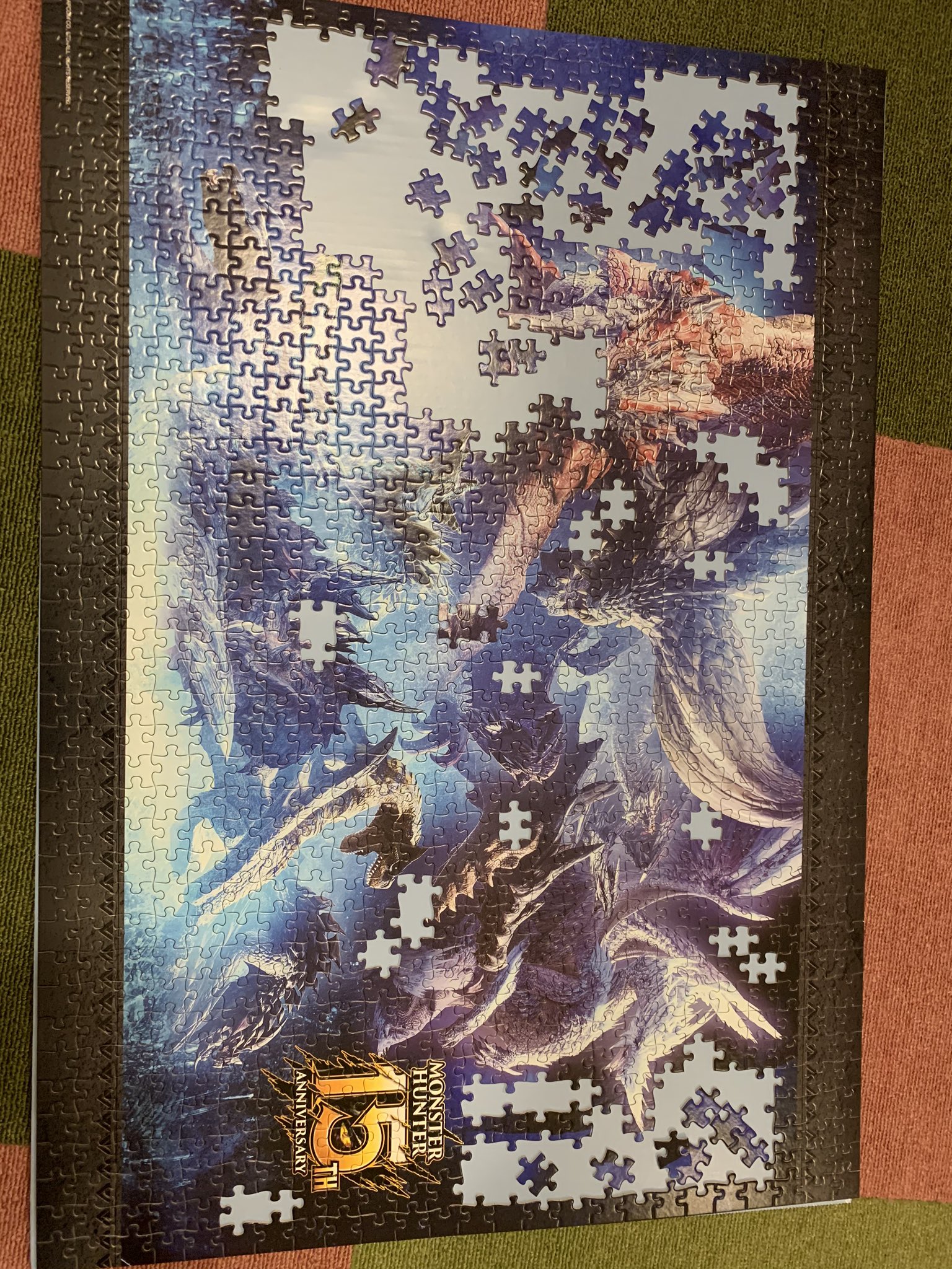 モンスターハンター　１５周年　1000ピース　パズル エンスカイ、「モンスターハンター」シリーズ15周年を記念した