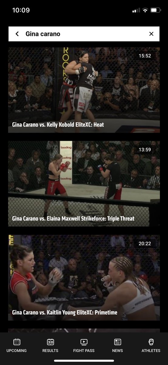 piacoronado's tweet photo. I completely forgot I had Fight Pass. Was going to delete it but then I realized I can still watch @ginacarano’s fights. 😩👌🏼 #ForeverTheOG #ForeverHerFanGirlSupporter lol https://t.co/lyVa56lY31