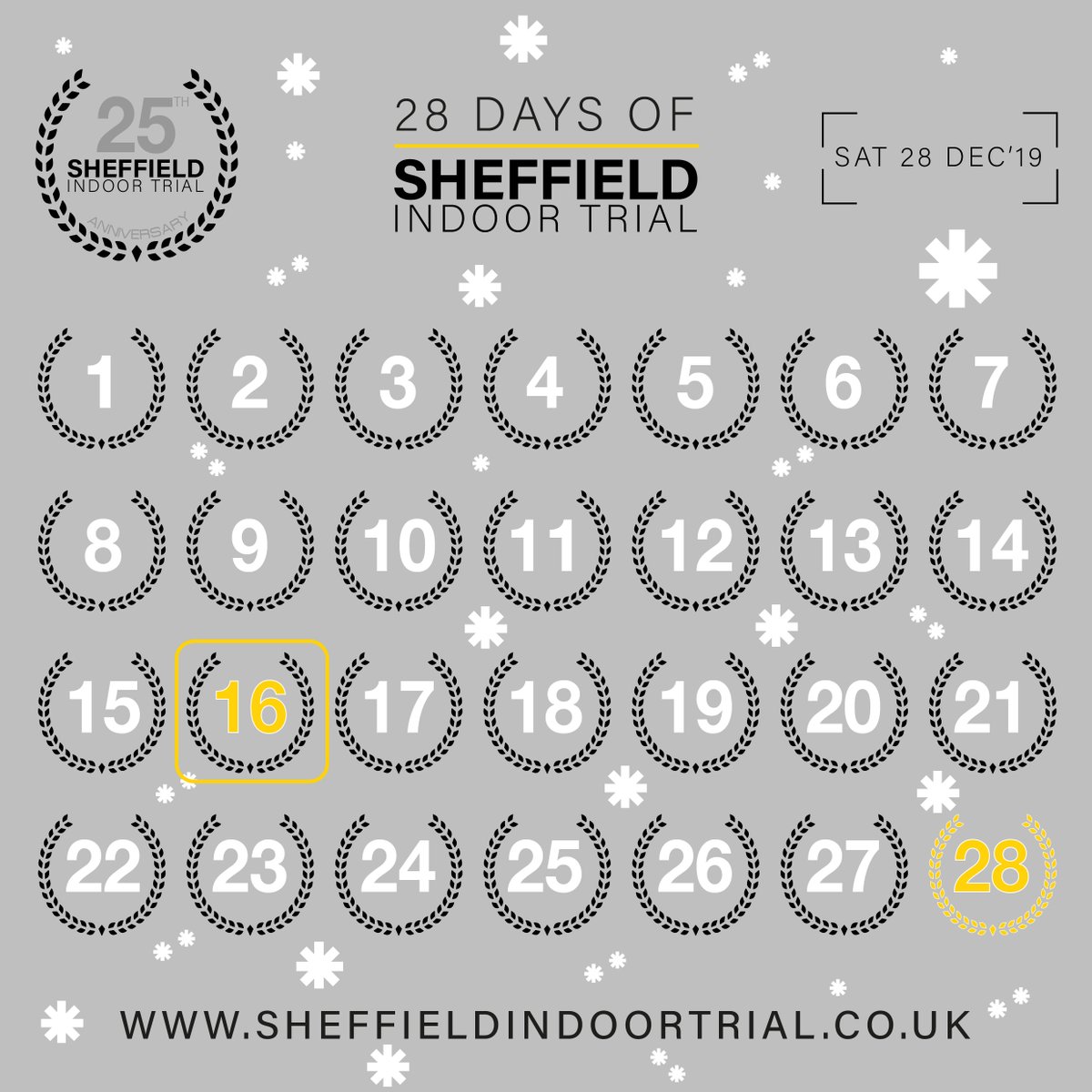 sheffieldindoor's tweet photo. Day 16 😲 #Sheffield25
What's your #MondayMotivation? ☺️  
Purchase your tickets now 👉 https://t.co/ikp6DdrnsT https://t.co/JuAOZ5jaRY