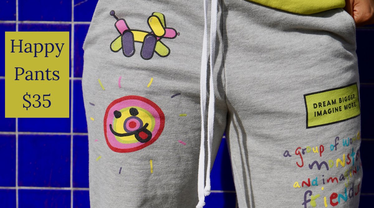 🎄🎊On the 4th Day of Awesomeness.. Happy😊Pants and Mr. Sun☀️Merch are now on sale‼️