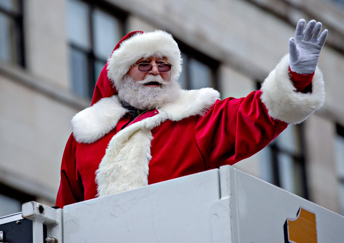 Santa Claus parade! The annual parade is held in historic suburb of