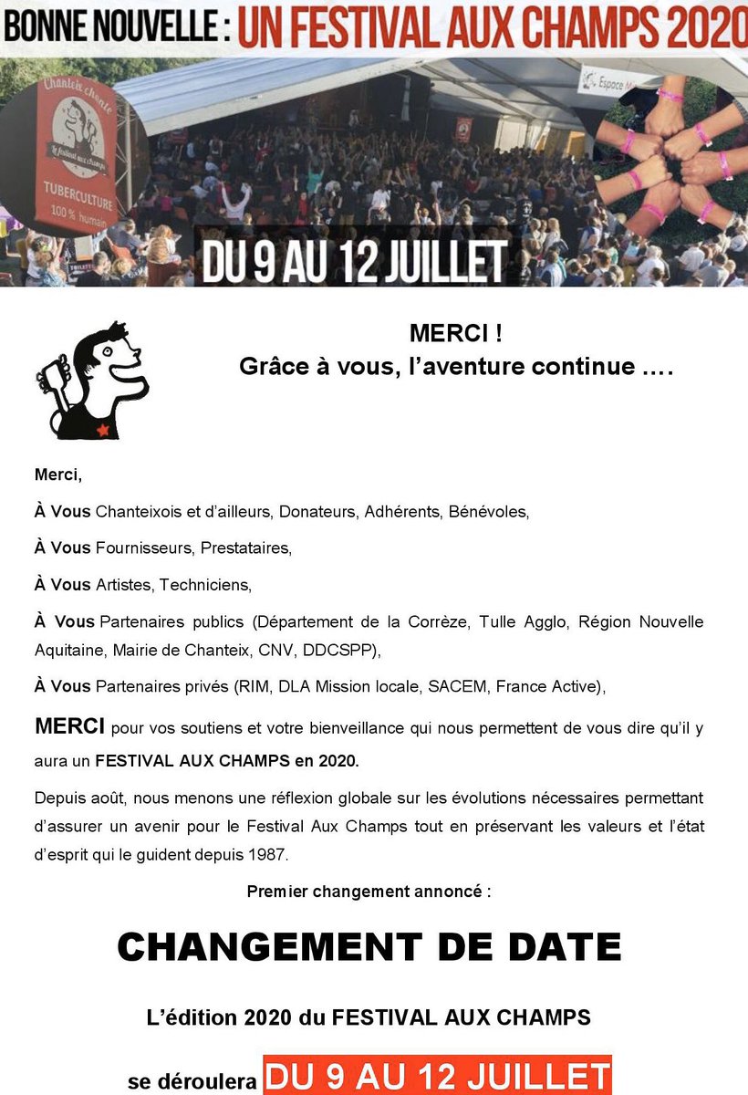 Merci 😊 SAVE THE DATE !!