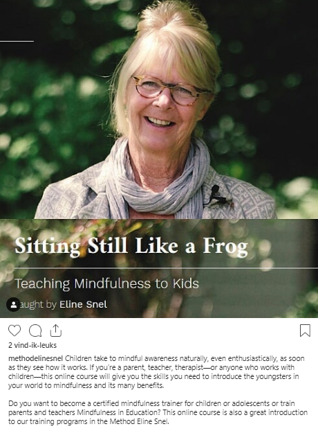 Eline Snel On Twitter Onlinecourse Methodelinesnel Watch The