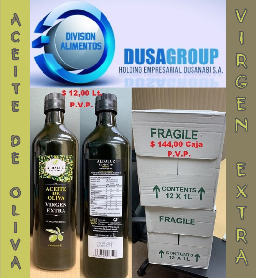 SAMIRCHESA's tweet photo. #DUSAGROUP #Division #Alimentos #aceite #oliva #extra #virgen https://t.co/XawwUx4K6c