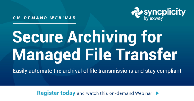 Suraj_Kumar's tweet photo. New Webinar: Secure Archiving for Managed File Transfer https://t.co/p6zOjGSYa5 https://t.co/HgPu9suuDT