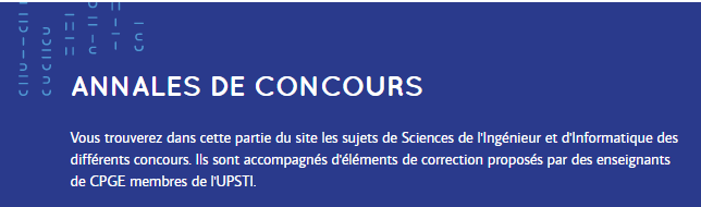 upstifr's tweet photo. #AventUPSTI Jour 17 : Nous vous avons déjà parlé dans ce fil de plusieurs actions tel que #OlympiadesSI ou #ICSTEng.
Mais l'upsti, c'est aussi des annales de concours avec des corrigés (sauf pour les 2 dernières années) rédigés par des prof. de CPGE !
https://t.co/uo199C0uv3 https://t.co/sJY4zmMPax