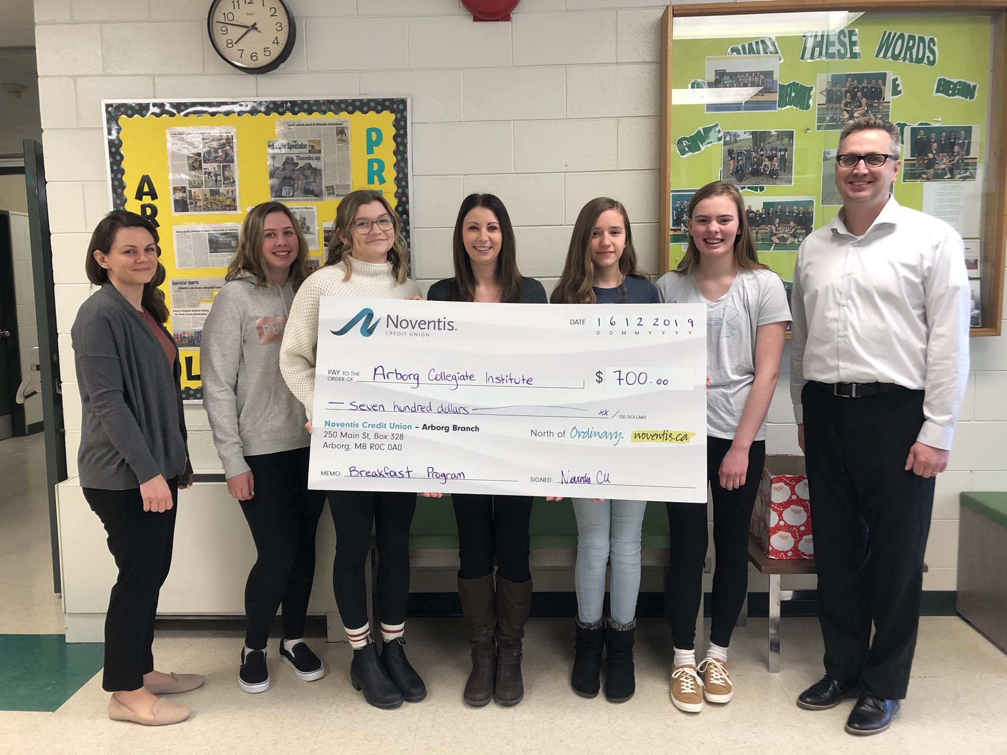 Collegiate on Twitter "A big thank you to Noventis Credit Union