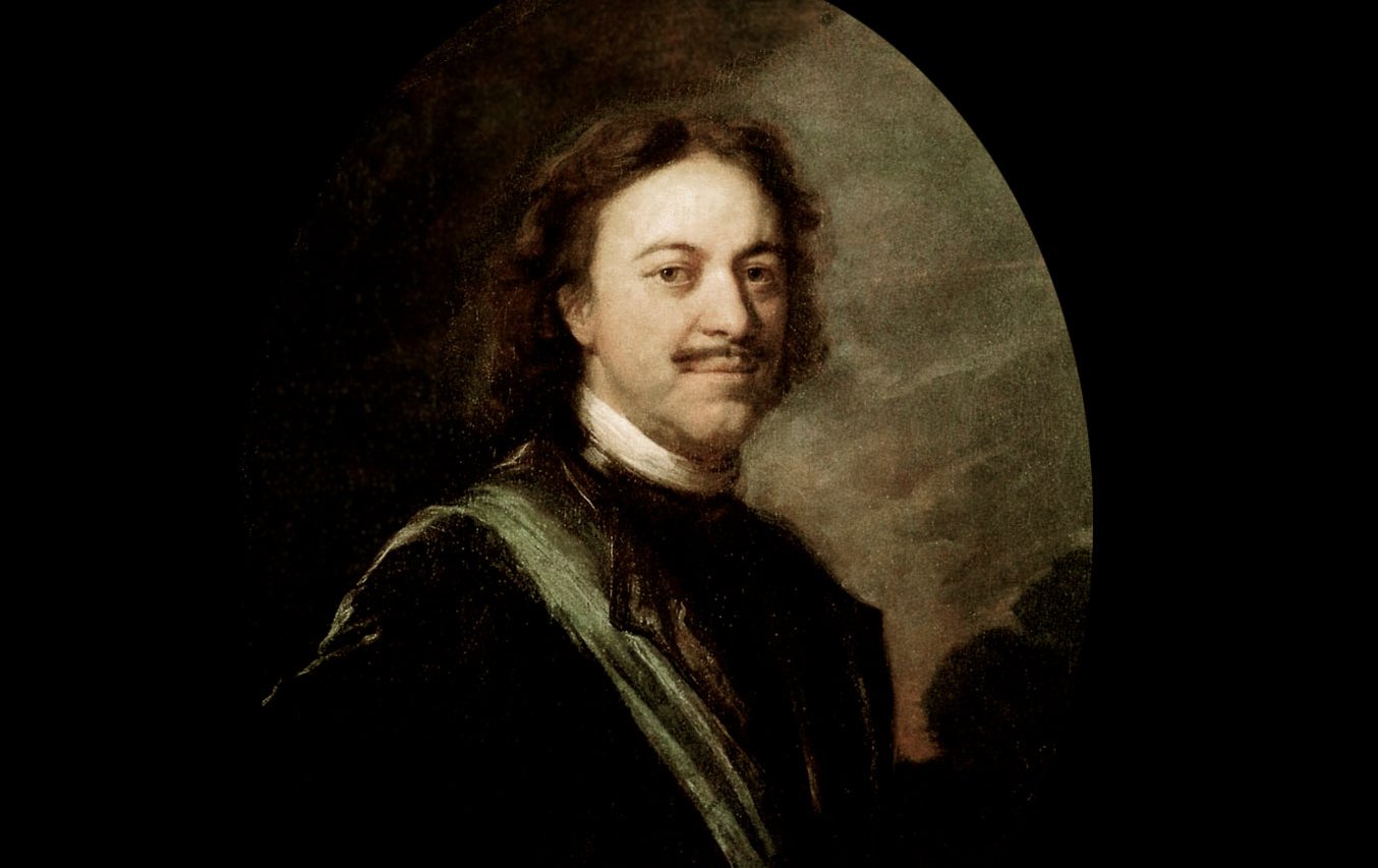 Портрет Петра первого 1725 Никитин
