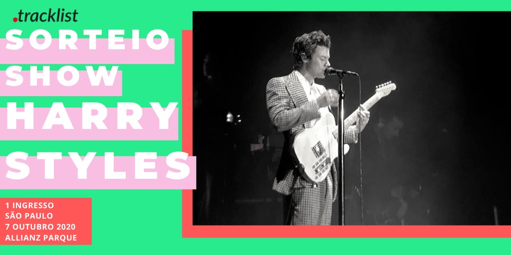 tracklist's tweet photo. PROMOÇÃO: Siga @PortalTracklist e @hstylesbr + Dê RT neste tweet para concorrer a 1 ingresso Pista (meia) para o show do Harry Styles em São Paulo - que acontecerá no dia 7 de outubro de 2020. Boa sorte! https://t.co/5ZlPaARV9s