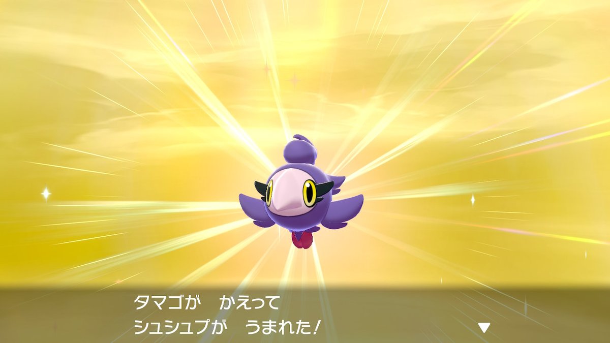ryotchii's tweet photo. 今作の初色違い #ポケモン剣盾 #NintendoSwitch https://t.co/Y3EF2cOFTC