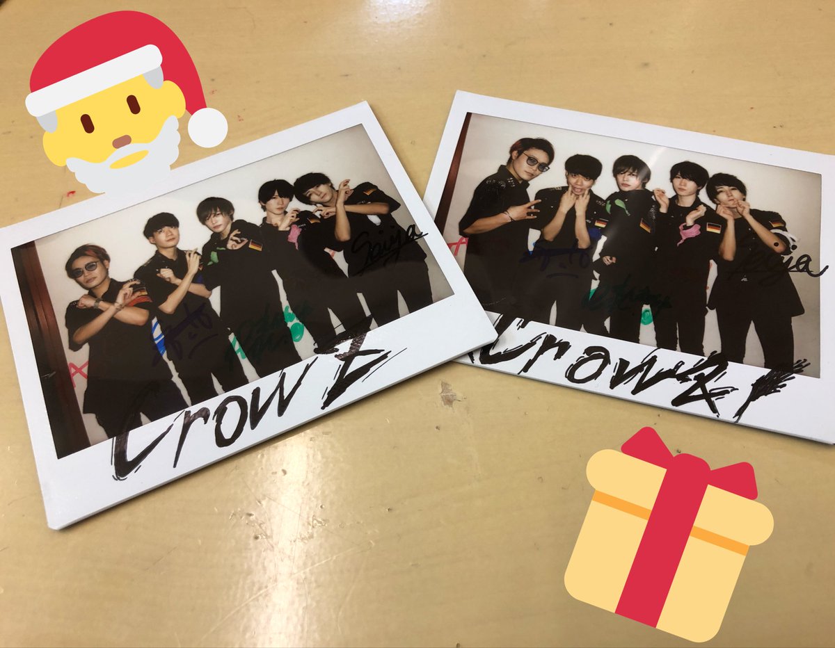 HeyHey_info's tweet photo. Hey!Hey! WINTER 2019

デカチェキプレゼントキャンペーン🎁

#CrowZ さんデカチェキサイン入り
抽選で２名様にプレゼント🎅

フォロー&amp;RTで応募完了になります！！
〆切は12/25(水)

※当選者にはDMにて当選発表とさせていただきます。

ドシドシご応募おまちしております😚 https://t.co/w25H7I5oJE