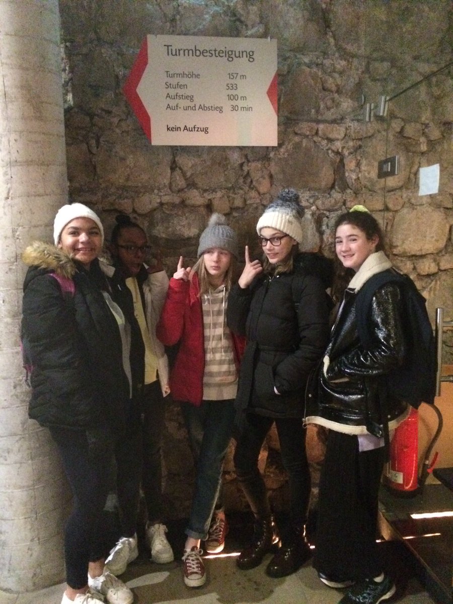 NGHSGerman's tweet photo. @NGHSLangs @NottmGirlsHigh  533 Stufen! Some jelly legs on the way down! https://t.co/48aej6G2cn
