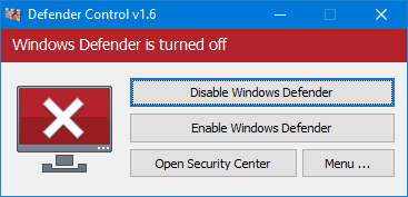 sordumorg's tweet photo. #stopdefender #disabledefender #controldefender #disablewindowsdefender
Defender Control v1.6
https://t.co/F98sfu6KTi https://t.co/wCRf1rykDb