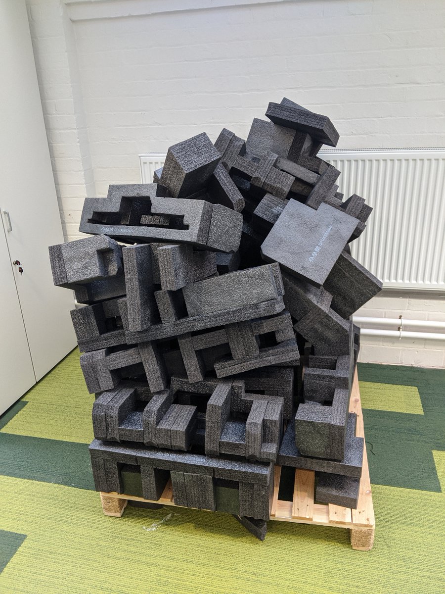 joefawcett's tweet photo. New entry for the Turner price - formerly discarded packages from IT equipment #inWithAChance https://t.co/htWqJunBaX