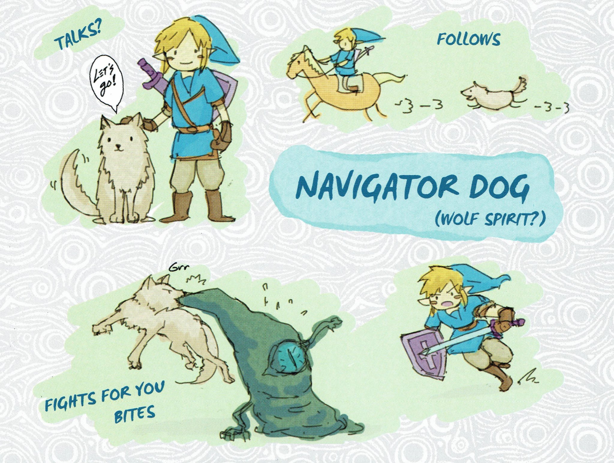 Link Tank: Will Breath of the Wild 2 Let You Pet Dogs?