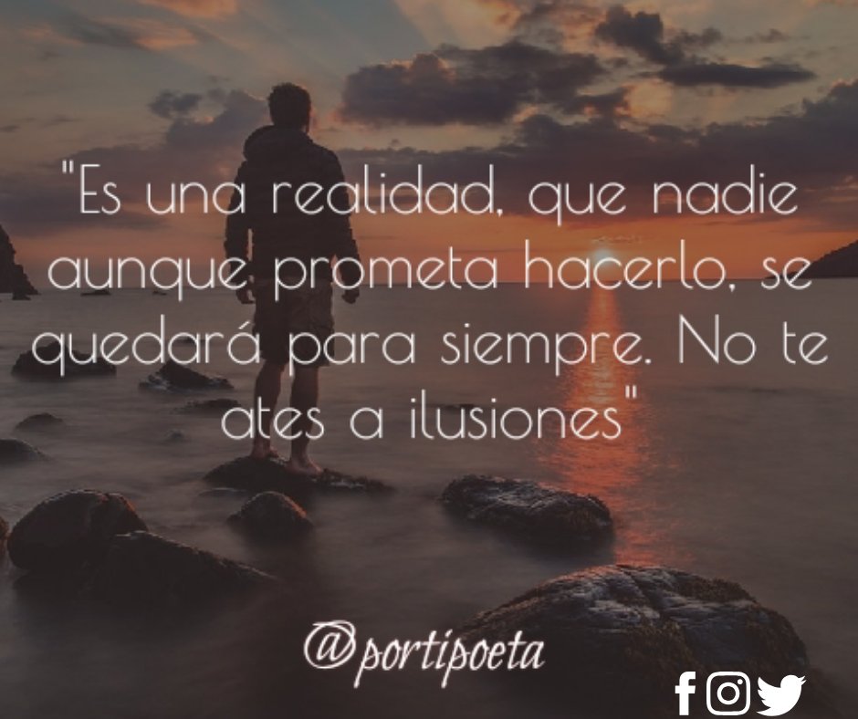 PorTι Poᥱtᥲ в Twitter: "Es una realidad... ✍️✍️ #escritos #versos #letras  #sentimiento #vivencias #historias #momentos #pensamientos #frases  #frasesdetodo #frasespoeticas #letrasdelalma #poesia #poetadefrases  #poetasdeinstagram #escritor ...