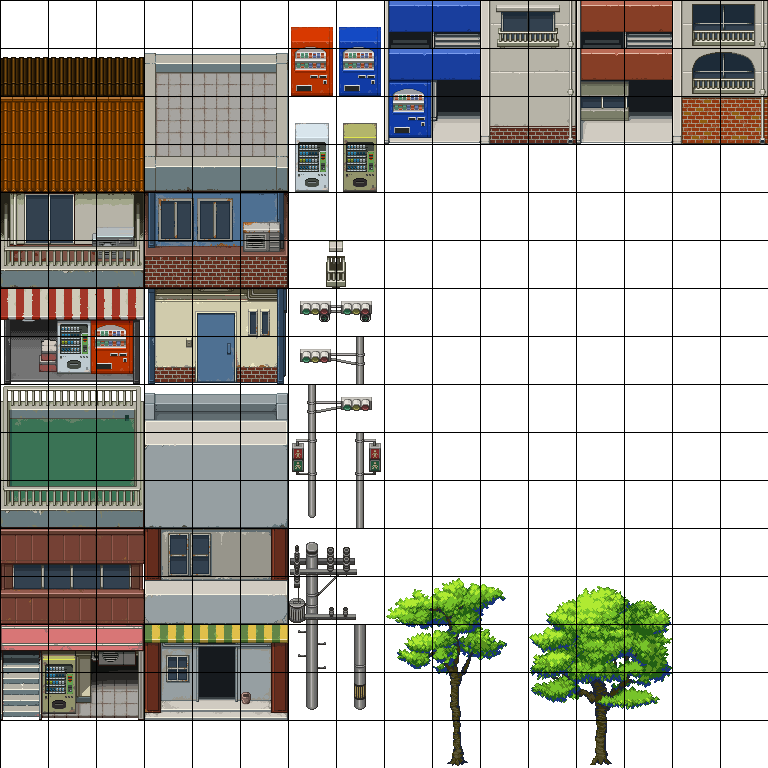 O Xrhsths どらぴか Sto Twitter 来年販売予定の現代マップチップ素材