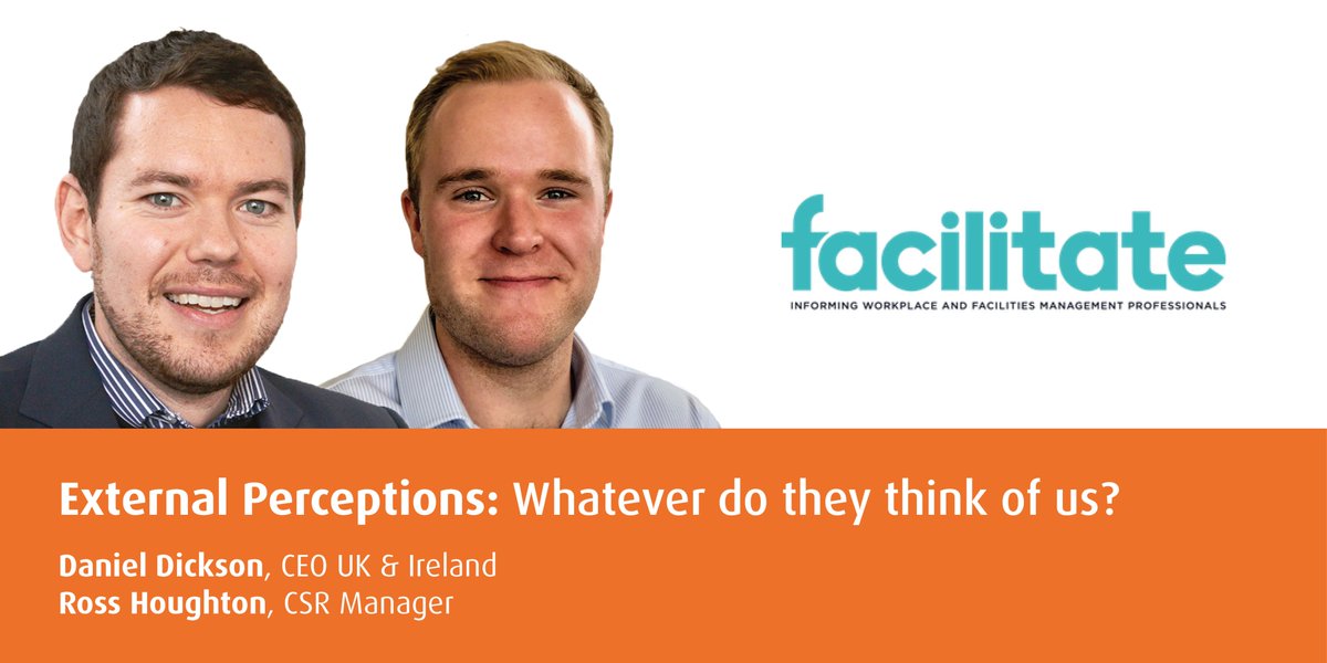<a href="/Daniel_Dickson1/">Daniel Dickson</a>, CEO UK &amp; Ireland, and <a href="/RossHoughton/">Ross Houghton</a>, CSR Manager, have shared how being proactive within FM is critical in <a href="/Facilitate_Mag/">Facilitate Magazine</a>'s latest article. 

Read more here: facilitatemagazine.com/comment/perspe…