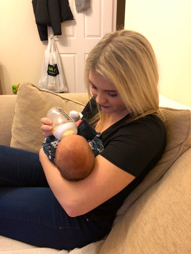 Gempask's tweet image. Lost for words, Freddie is one very lucky little boy. He’s got a big loving family and everyone adores him🥰I still can’t believe how tiny he was at only 1week old  🙈