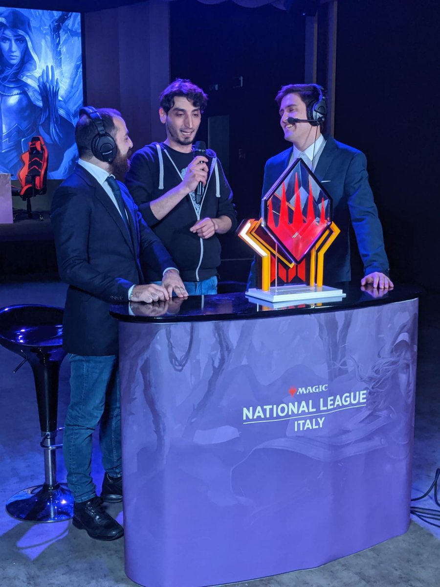PGEsportsIT's tweet photo. Carta dopo carta, ogni strategia é stata quella giusta.
Ecco il nuovo campione italiano della Magic National League!
Well played, sir!
@WolcatGames @ProFumatoTK
@slimo_0 @wizards_magicIT @MagicEsports #BreakTheField https://t.co/jtVMz8mx0K