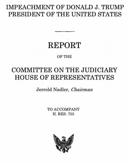 GKMTNtwits's tweet image. RELEASED TODAY: U.S. House Judiciary Committee Report:
&quot;Impeachment of Donald J. Trump&quot;:
#Go2TheSource/Read for yourself - you can not depend on media to do it for you &amp;amp; &quot;maintaining&quot; our &quot;Republic&quot; depends on it. #ProtectOurDemocracy #Impeachment
docs.house.gov/billsthisweek/…