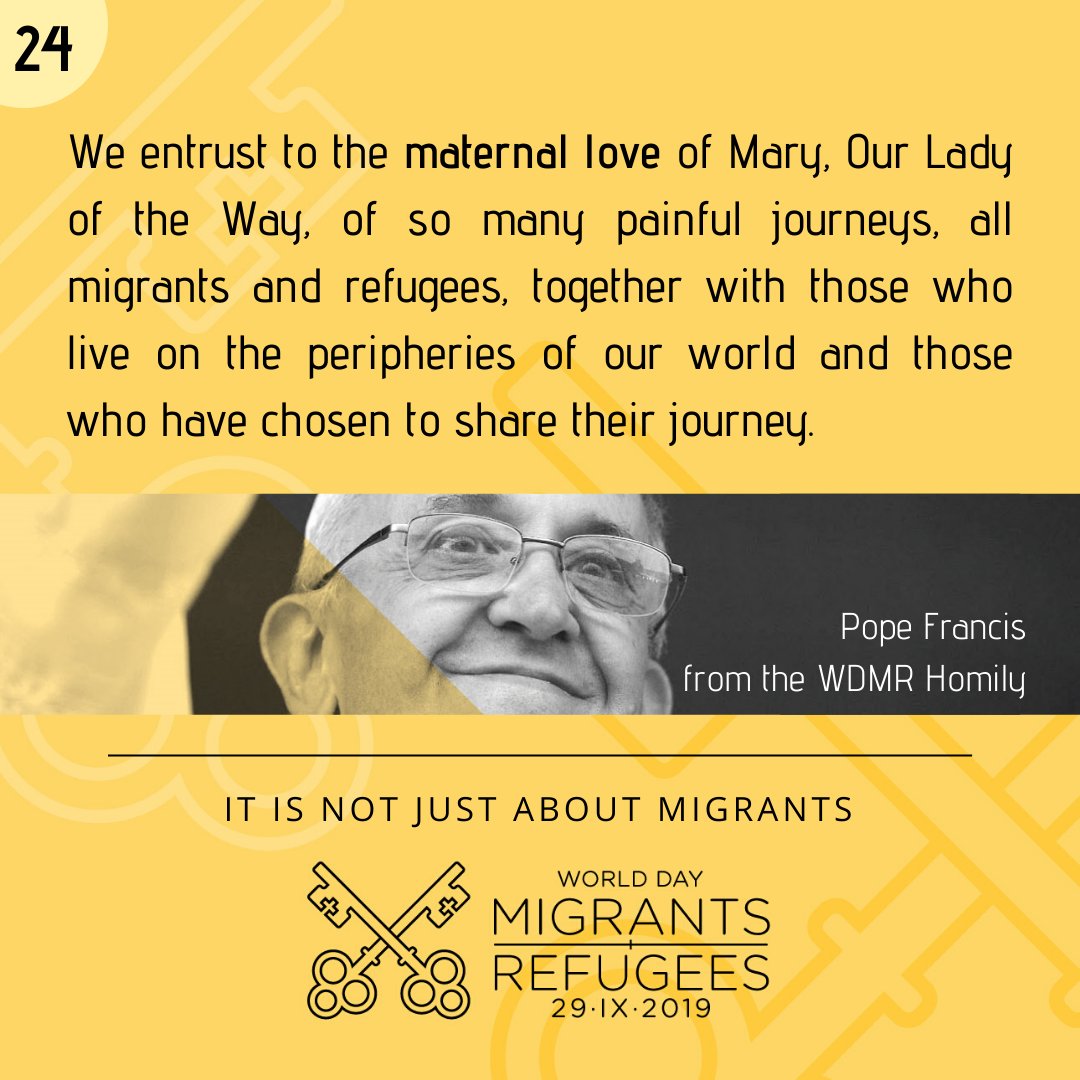 Advent Calendar Day 24

#WDMR2019 #NotJustAboutMigrants #WithRefugees #Caring4Migrants