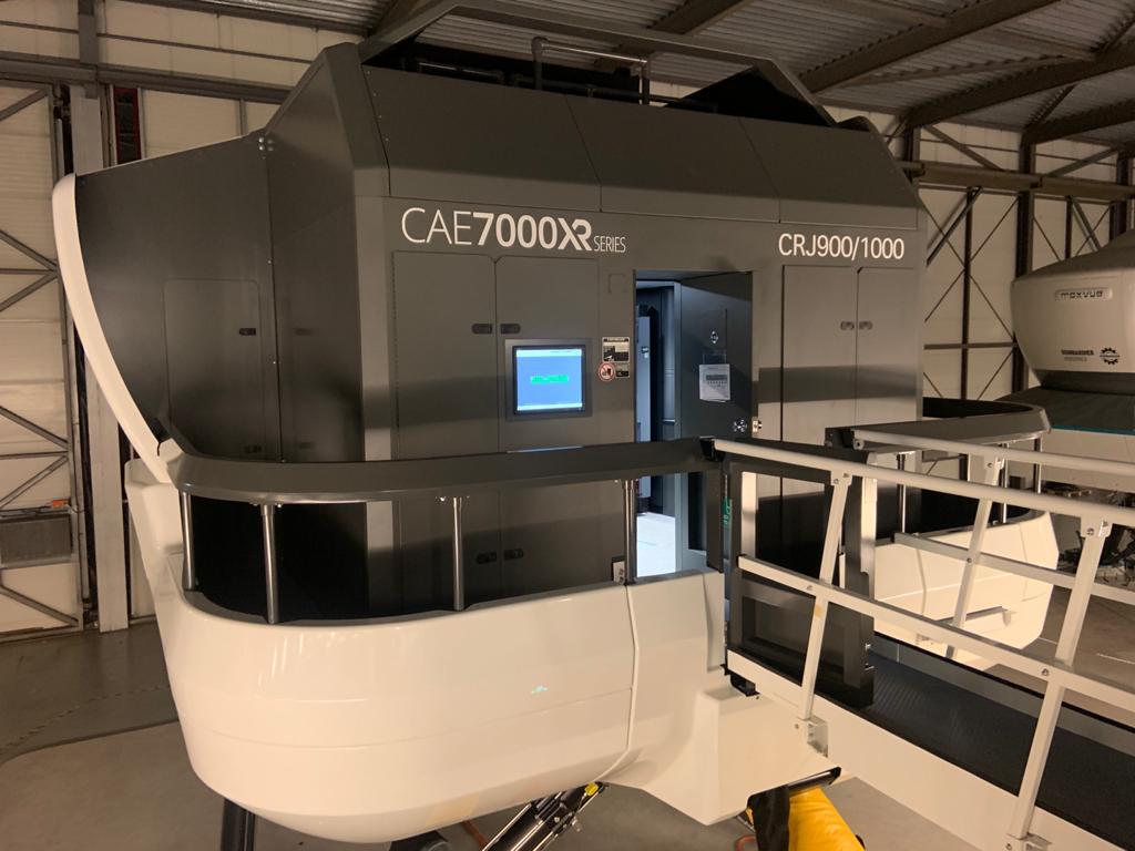 Our brand new CRJ Simulator recently received its certification. Housed in CAE's facility in Amsterdam it will provide our pilots with next-gen technology and a more enhanced experience.