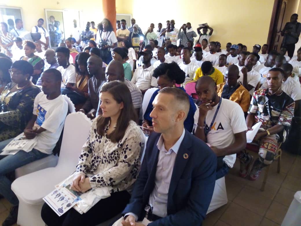 🎤🎥 L'équipe a été convié au lancement du programme #WakaGuinee, financé par le gouvernement de la Rep. fédérale d'Allemagne, dans la commune de Matoto, l'occasion pour <a href="/GUIRASSYF/">Fatoumata GUIRASSY</a> de participer à un panel et présenter les programmes de l'incubateur #kibaro