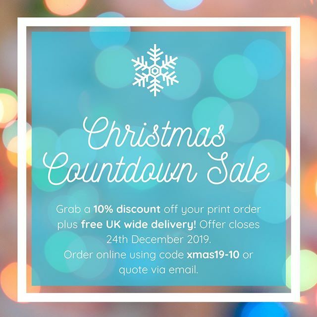 Personalised Christmas cards, calendars for your business, flyers or menus for your festive event🎄Just some of the items you could use your 10% off voucher code on. Or perhaps you’re super organised and ready to order your print for the new year. Gra… ift.tt/2PUFOzs