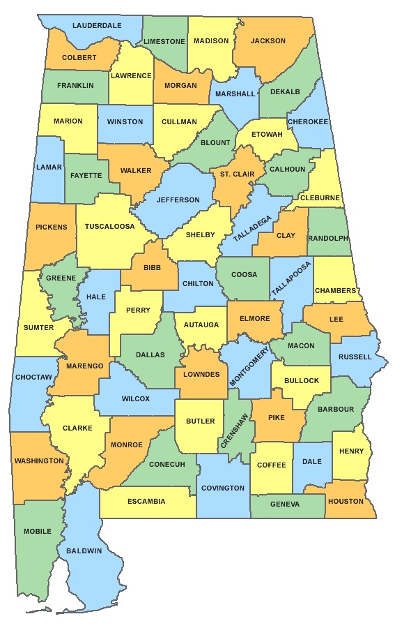 A Map Of Alabama Counties James Spann On Twitter: "Can You Find Your County On A Map? Geography  Literacy Is Critical On Days When The Weather Can Turn Dangerous!  Https://T.co/Slydl0A5Sp" / Twitter