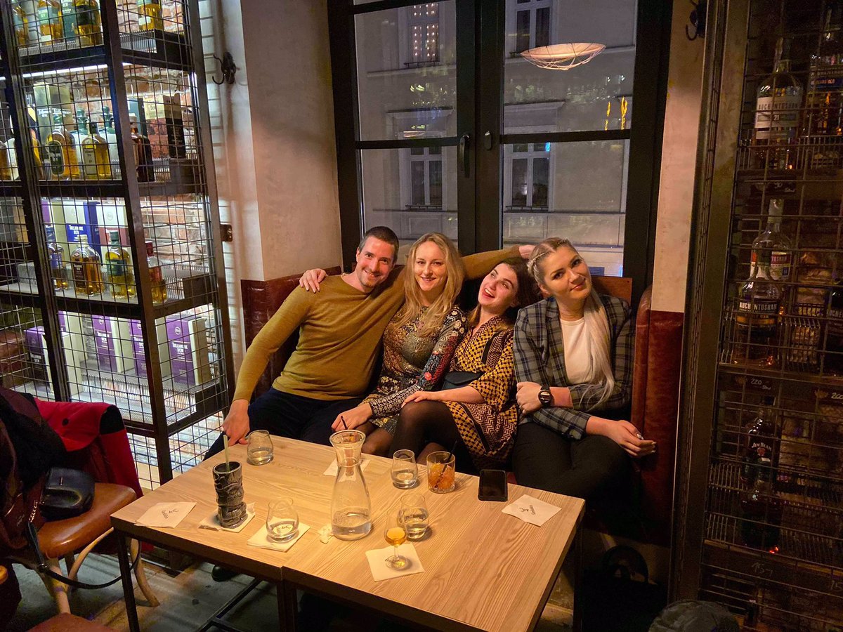 JavaGirlPL's tweet image. We met in one company. A few years ago... we are still in touch despite the fact 3/4 of us changed the company :) we can change company, not the people :)