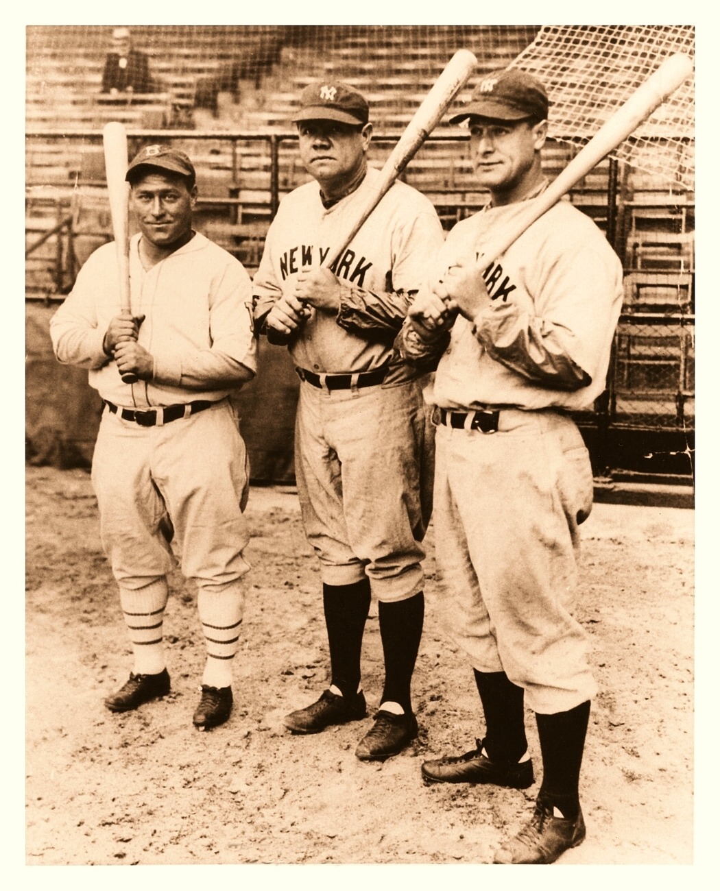 Baseballhistorynut Hack Wilson Babe Ruth Amp Lou Gehrig April 8 1932 Dodgers Yankees T Co Hc2acm2v Twitter